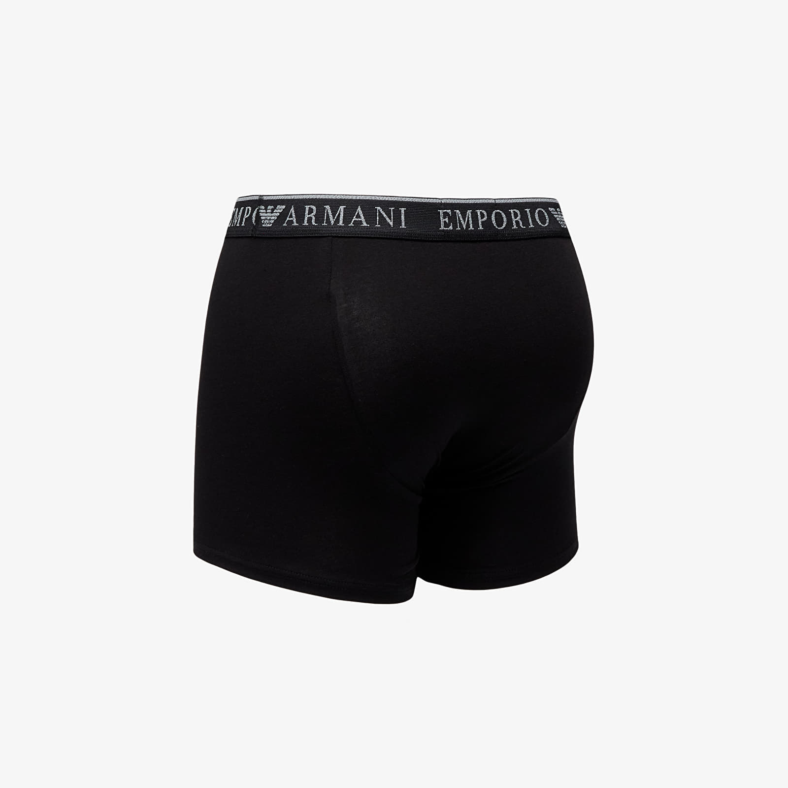 Boksarice  EA7 Emporio Armani Men's Knit Trunk 2-Pack Nero/ Nero