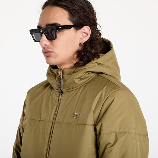 Vans olive green windbreaker outlet