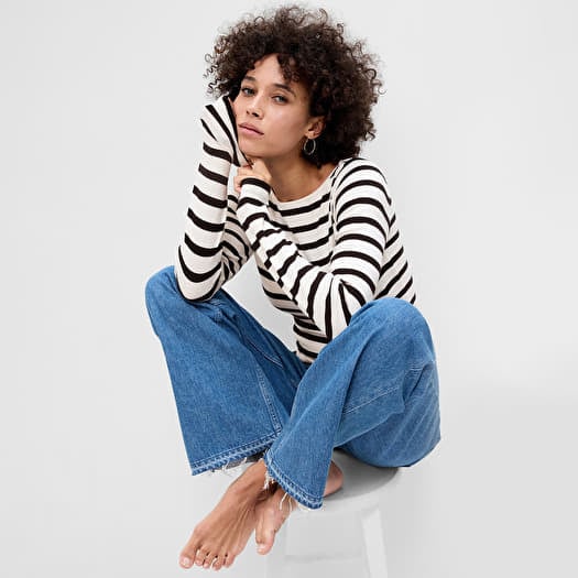 GAP Modal Bateau Navy White Stripe