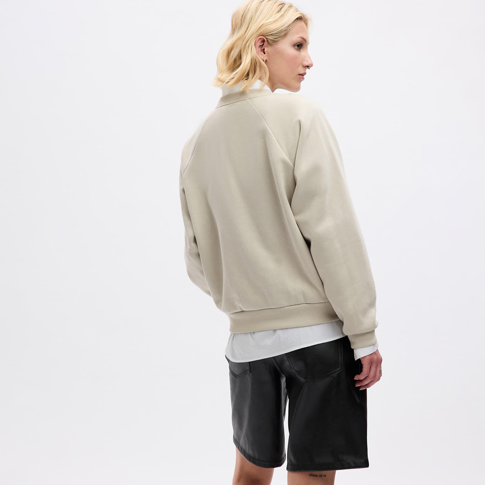 Sweatshirts für Frauen GAP Logo Sweatshirt Moonstone