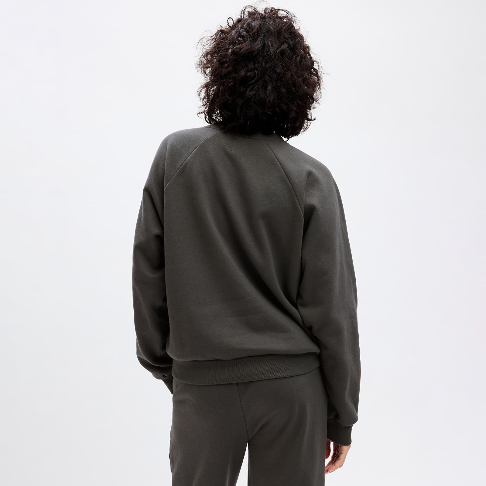 Dámské mikiny GAP Logo Sweatshirt Cast Iron