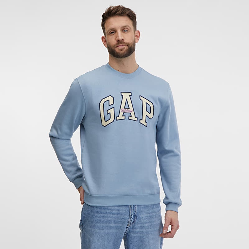 Sweatshirt GAP Core Logo Sweatshirt New England Sky