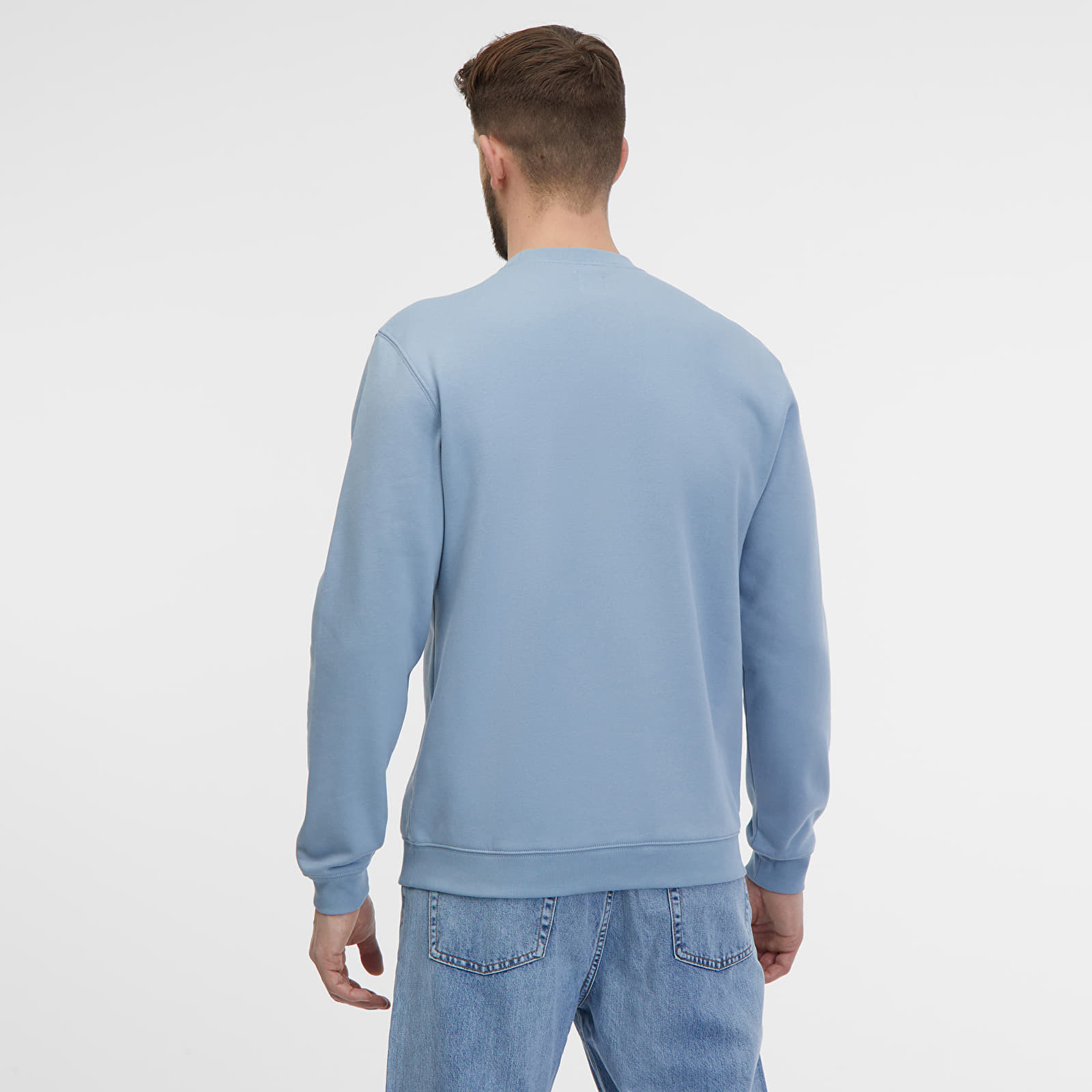 Heren sweatshirts GAP Core Logo Sweatshirt New England Sky