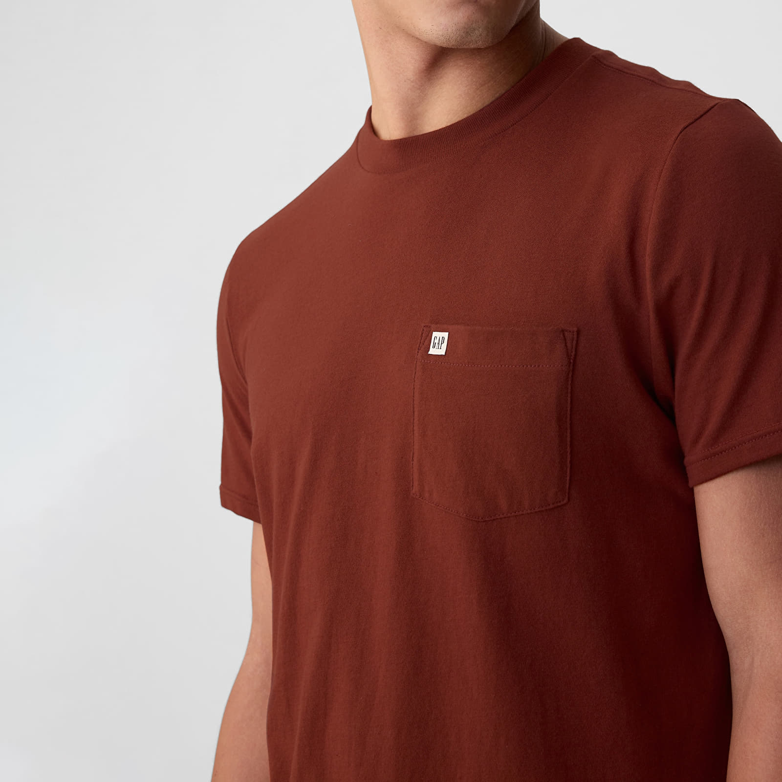 Camisetas hombre GAP Logo Pocket Tee Smoked Paprika