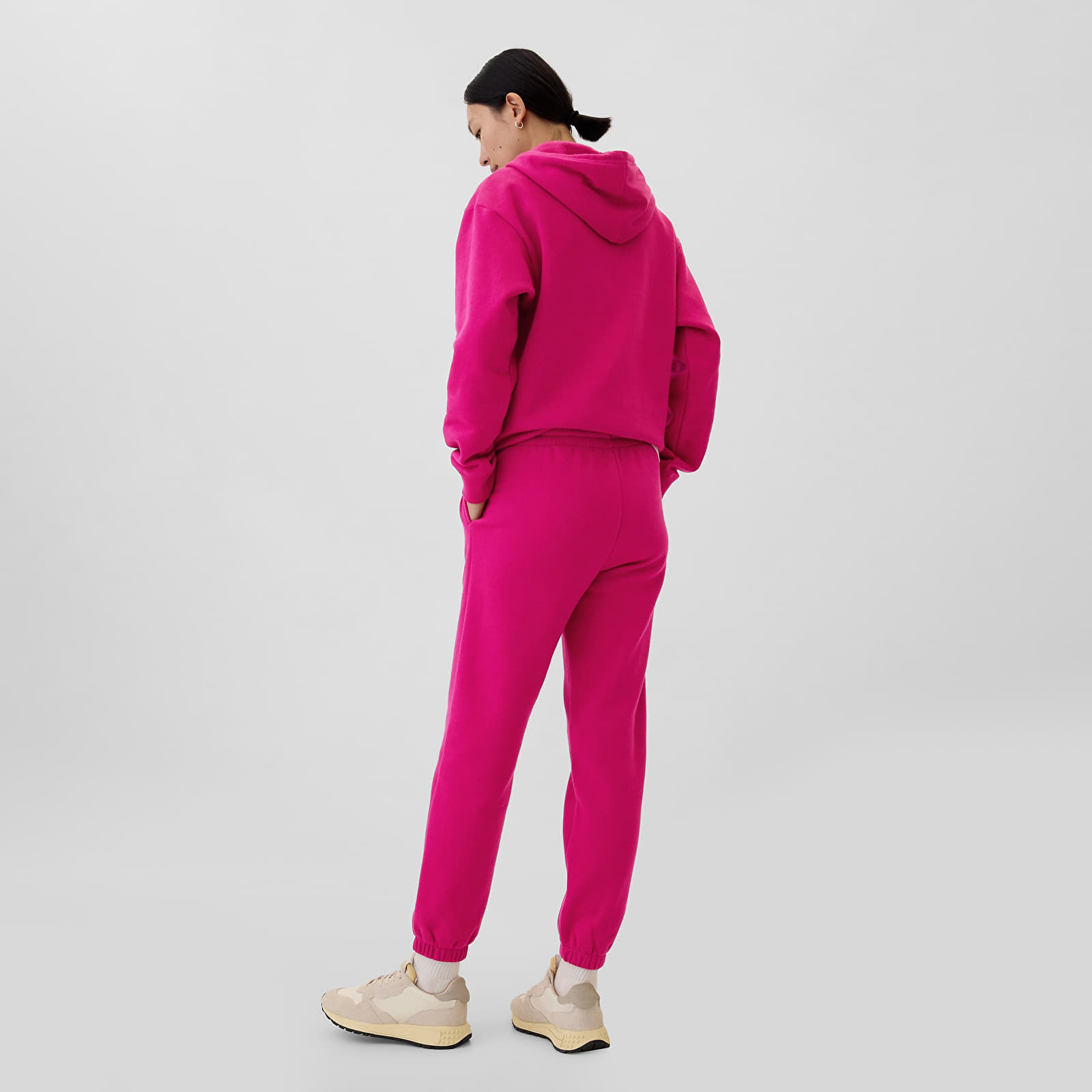 Women's Sweatpants GAP Logo  Jogger Bright Beet