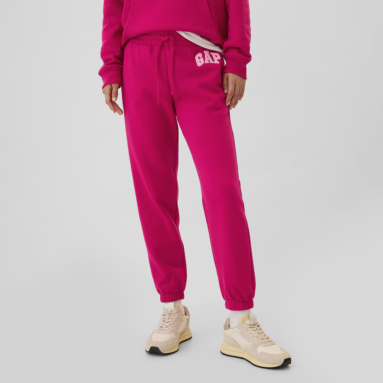 Women's Sweatpants GAP Logo  Jogger Bright Beet