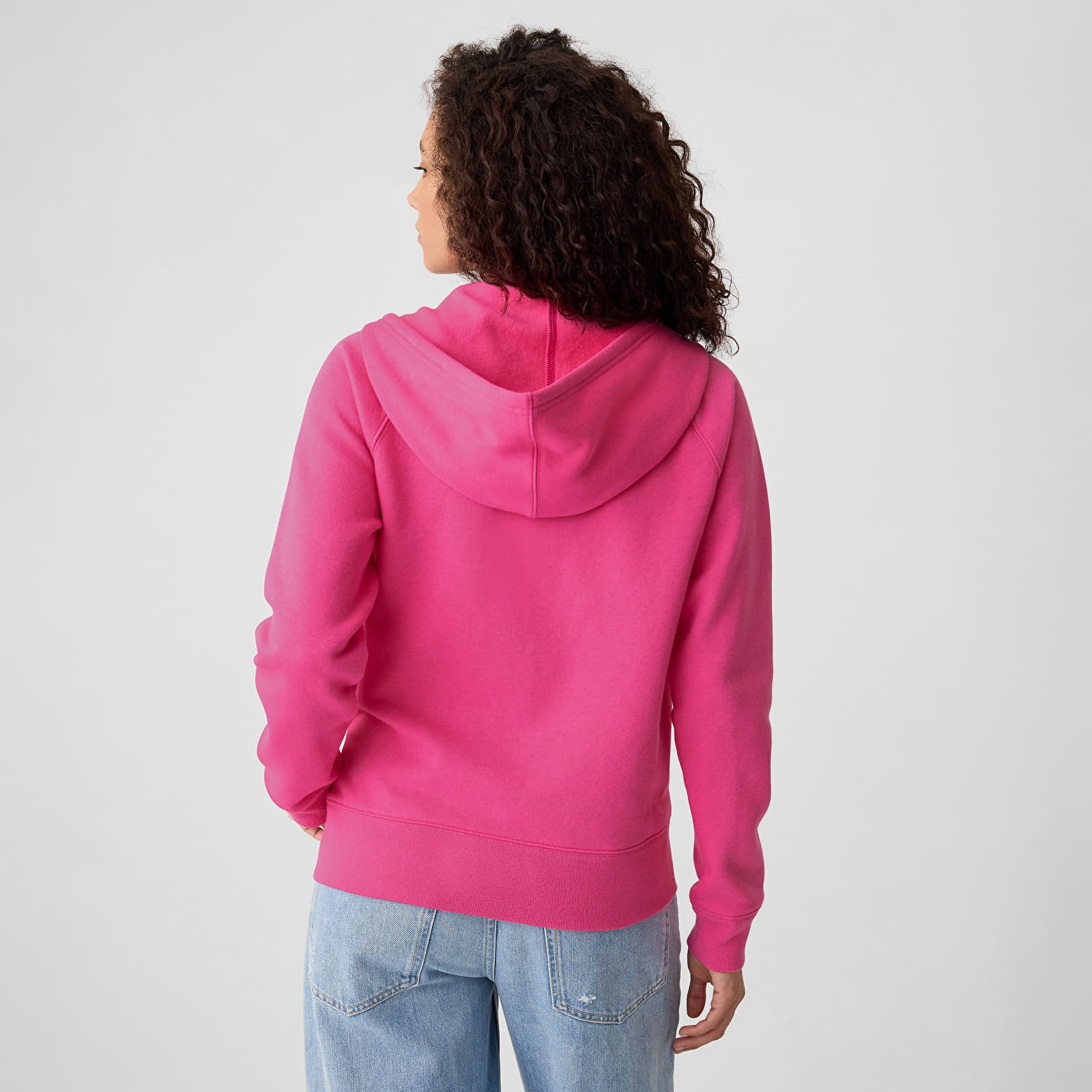 Women's Sweatshirts GAP Logo Full Zip Hoodie Sizzling