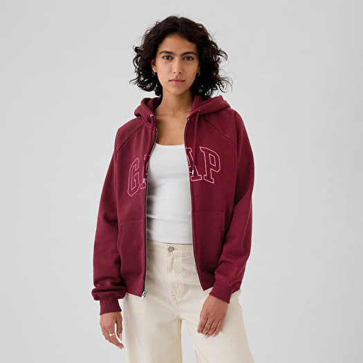 GAP New Fullzip Hoodie Red Delicious