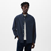 GAP Standard Logo Oxford Shirt Tapestry Navy