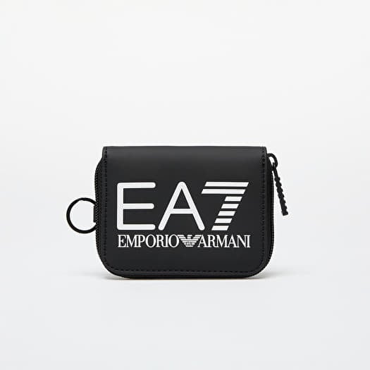 Portemonnee EA7 Emporio Armani Coin Purse Black/ White Logo