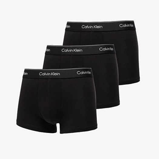 Boxerky Calvin Klein Trunk 3-Pack Black