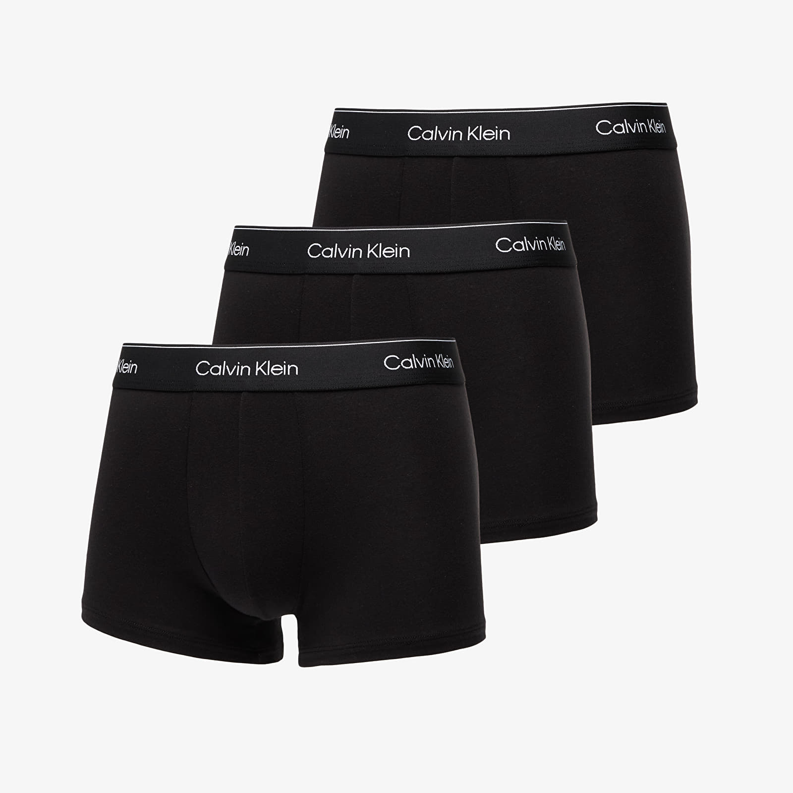 Calzoncillos de boxer Calvin Klein Trunk 3-Pack Black