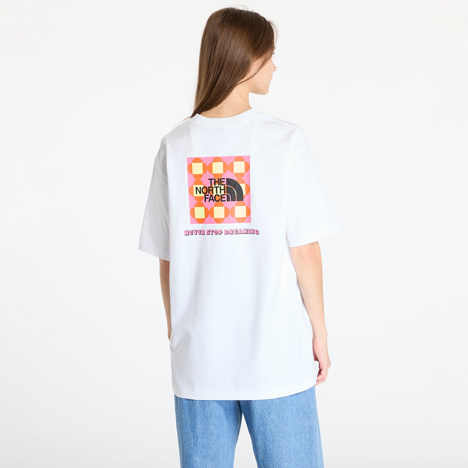 Heren T-shirts The North Face x Yinka Ilori Box Graphic Tee UNISEX TNF White