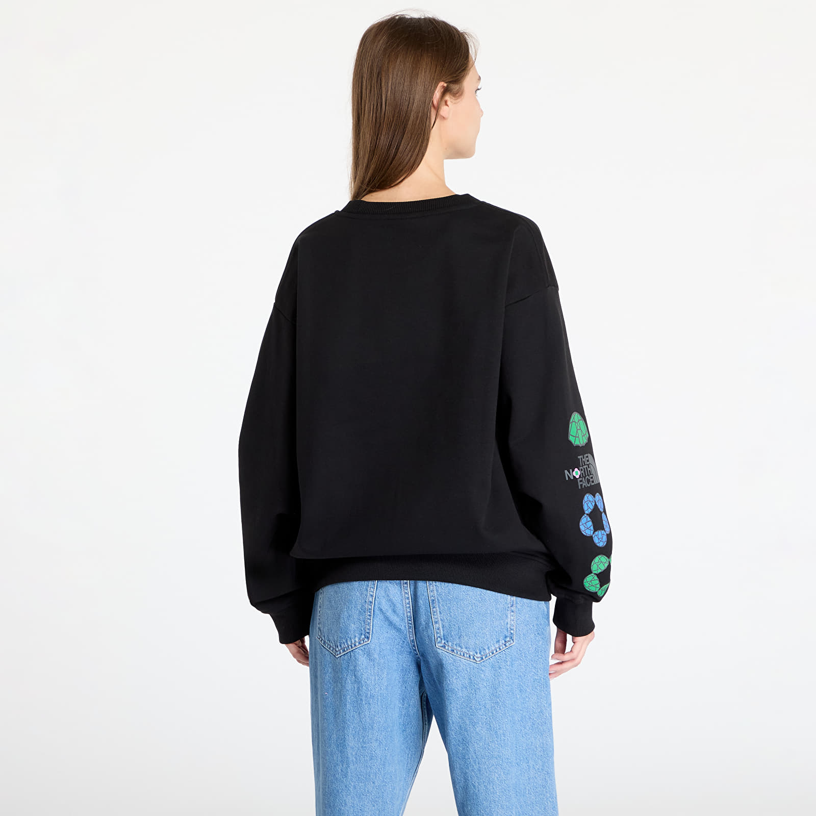 Sweatshirts pour hommes The North Face x Yinka Ilori Graphic Crewneck Sweatshirt TNF Black