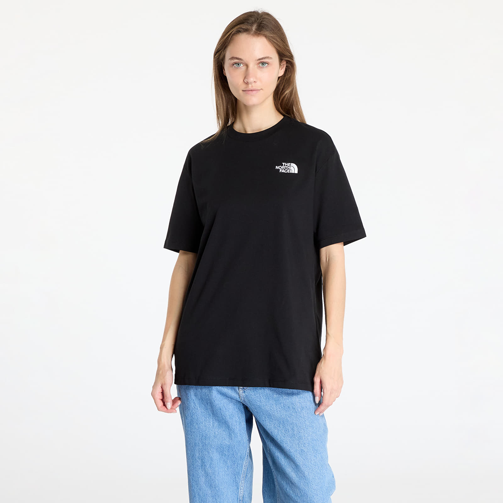 Naiste T-särgid The North Face Ss Essential Os Tee TNF Black