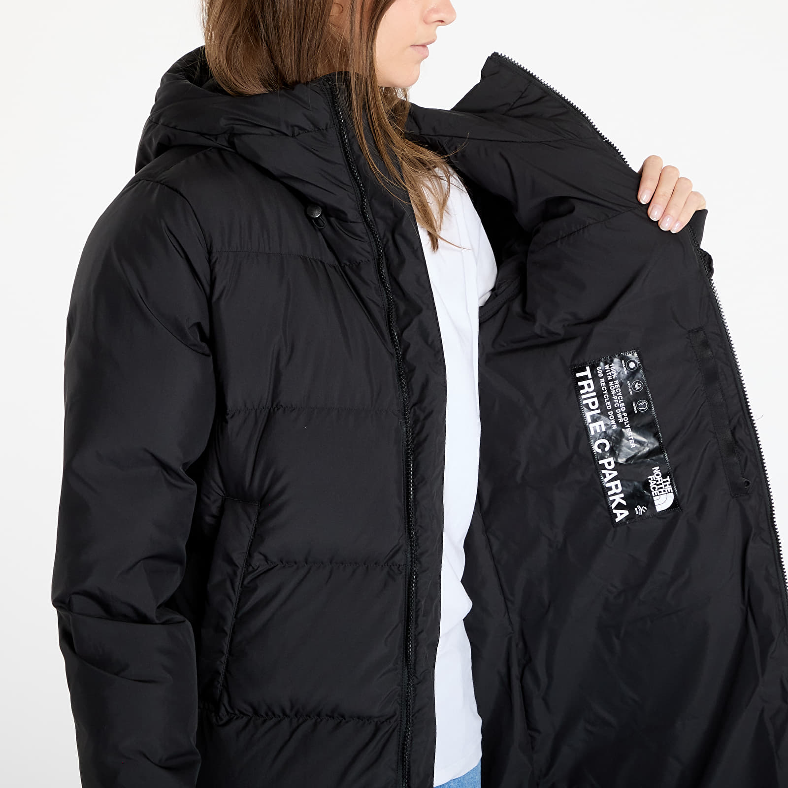 Women's jackets The North Face Triple C Parka TNF Black