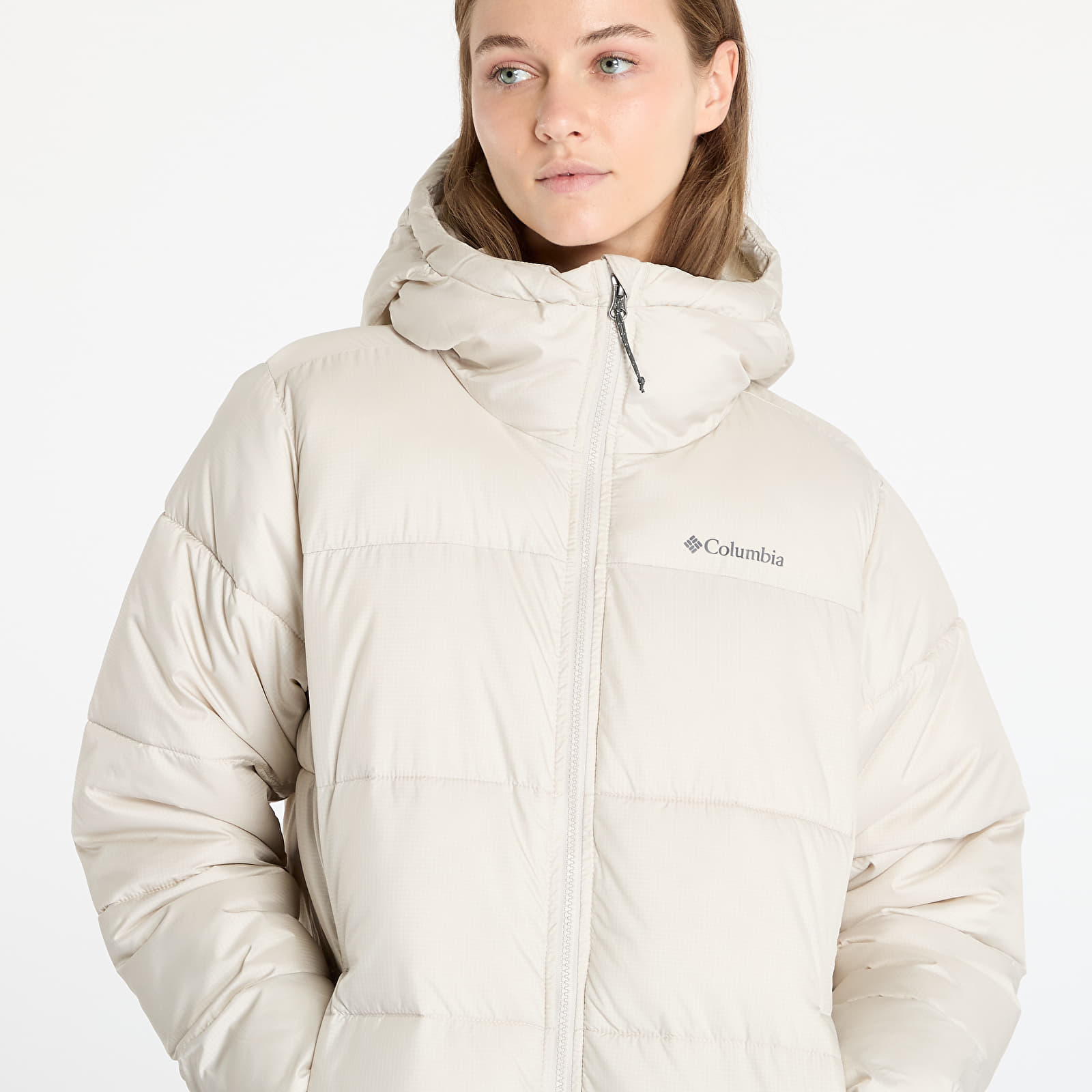 Women's jackets Columbia Puffect™ II Long Jacket Dark Stone