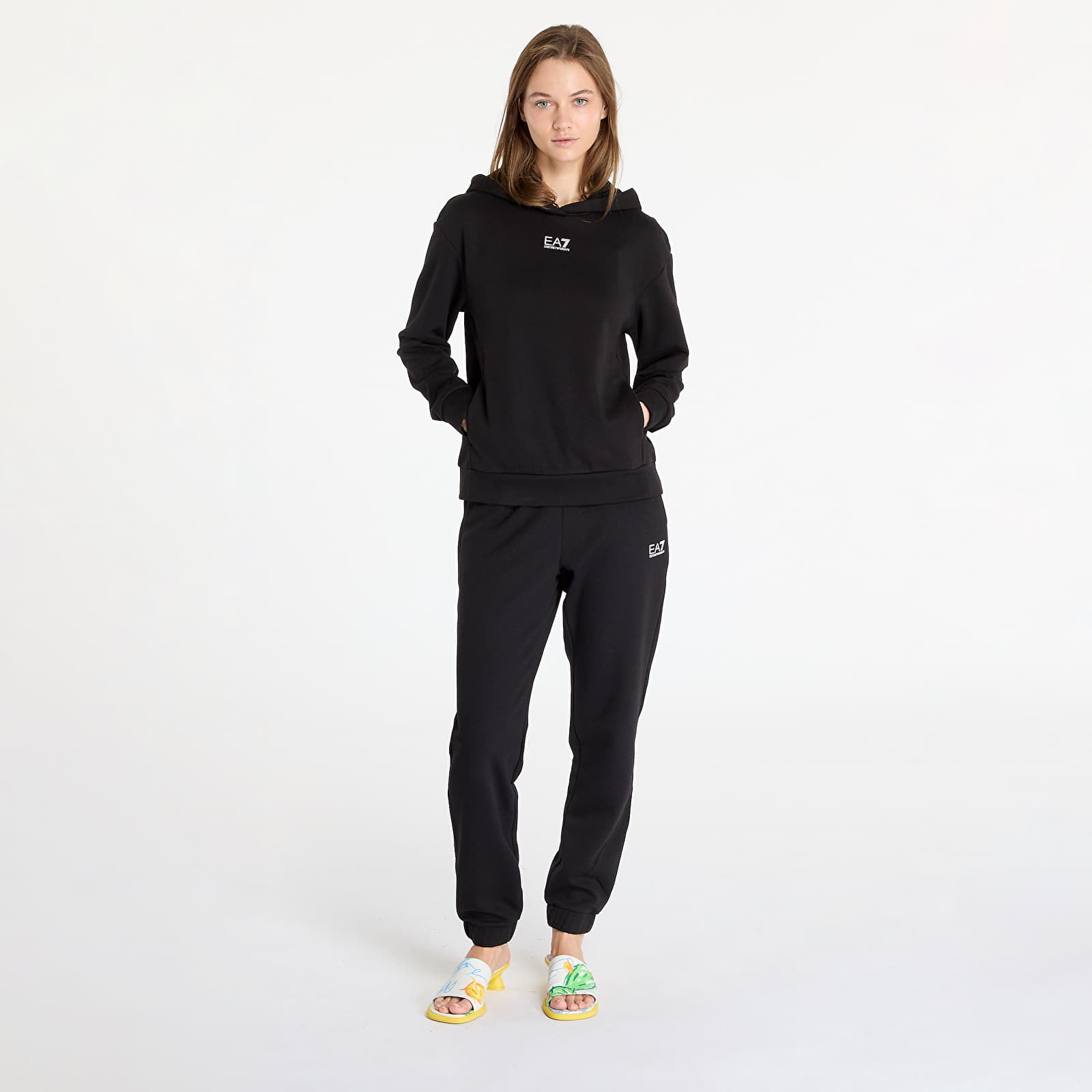 Mikine EA7 Emporio Armani Sweatshirt Black