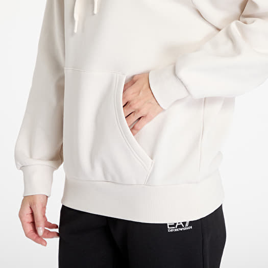 Ea7 sweatshirt white outlet