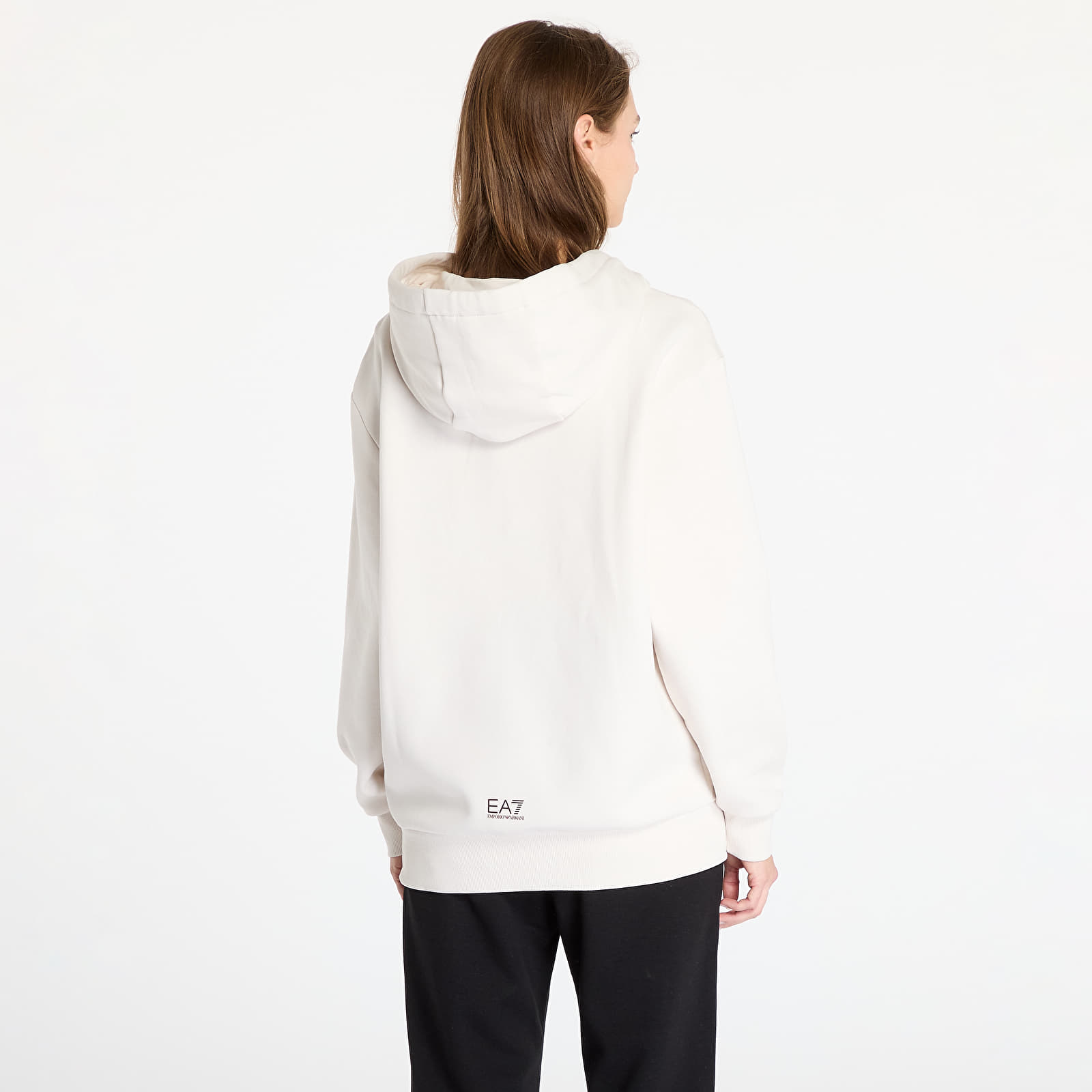 Sweatshirts EA7 Emporio Armani Sweatshirt White Sand