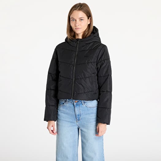 Jacket Vans Mte Foundry Crop Puff Hood Black