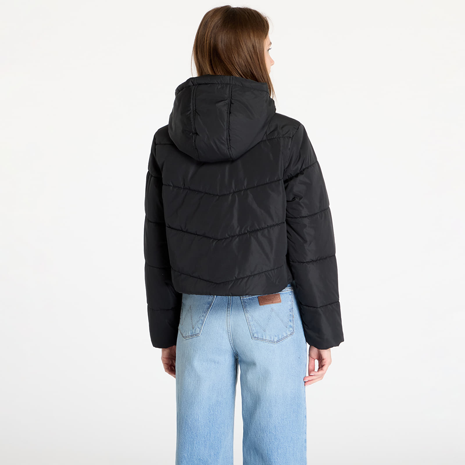 Jacken Vans Mte Foundry Crop Puff Hood Black