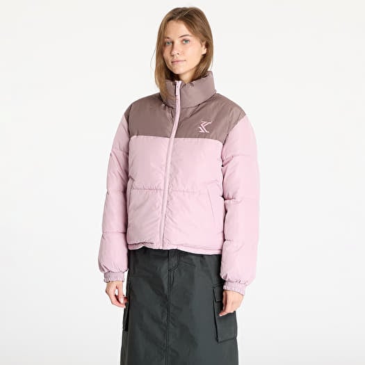 Bunda Karl Kani OG Reversible Puffer Jacket Rose/ Taupe