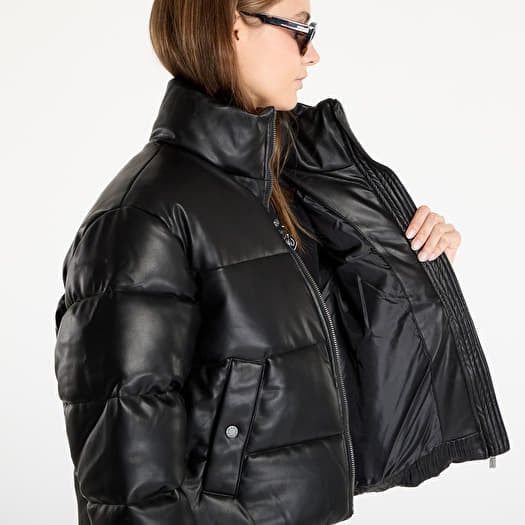 Jacket Karl Kani Serif Crop PU Puffer Jacket