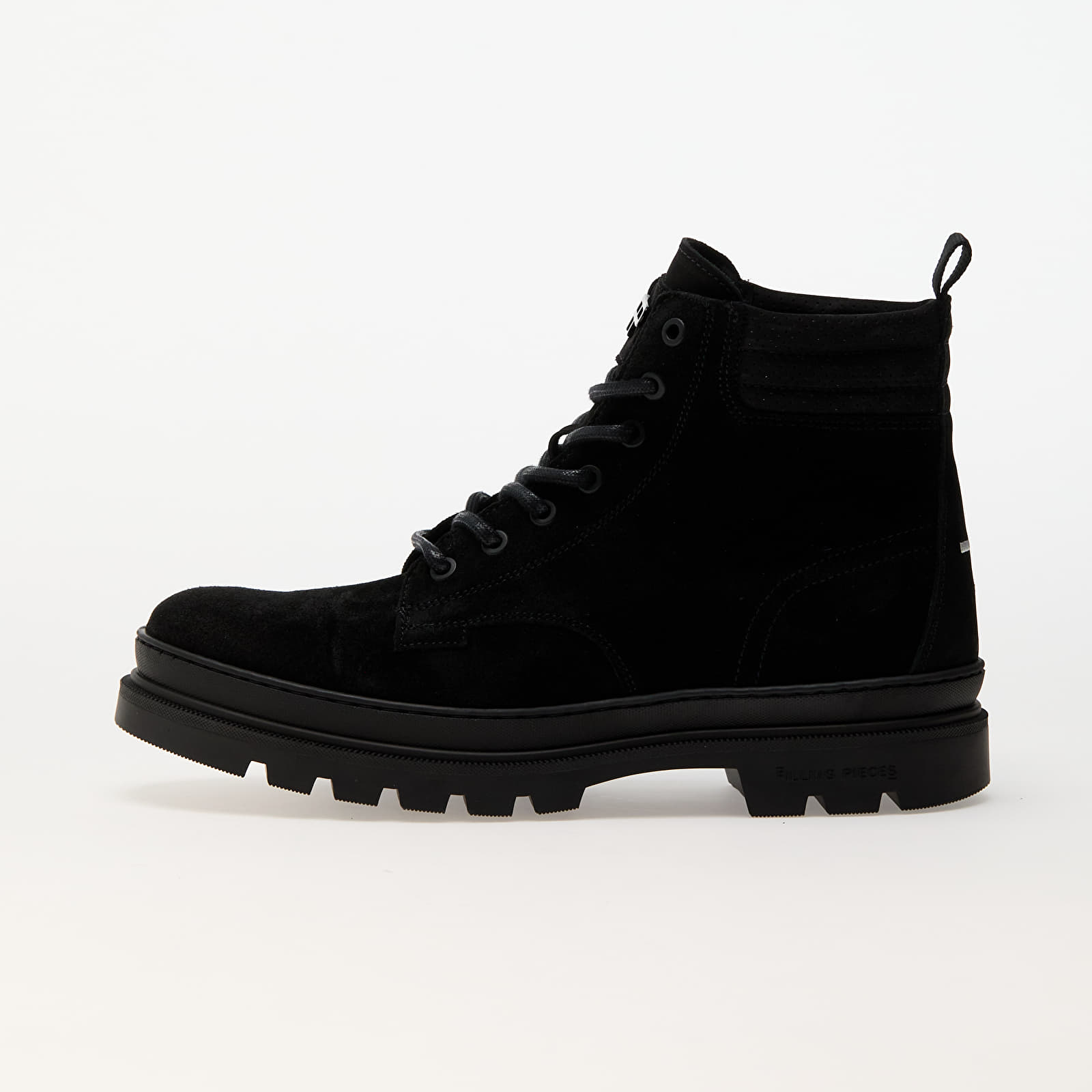Men's sneakers and shoes Filling Pieces Josh Suede Black