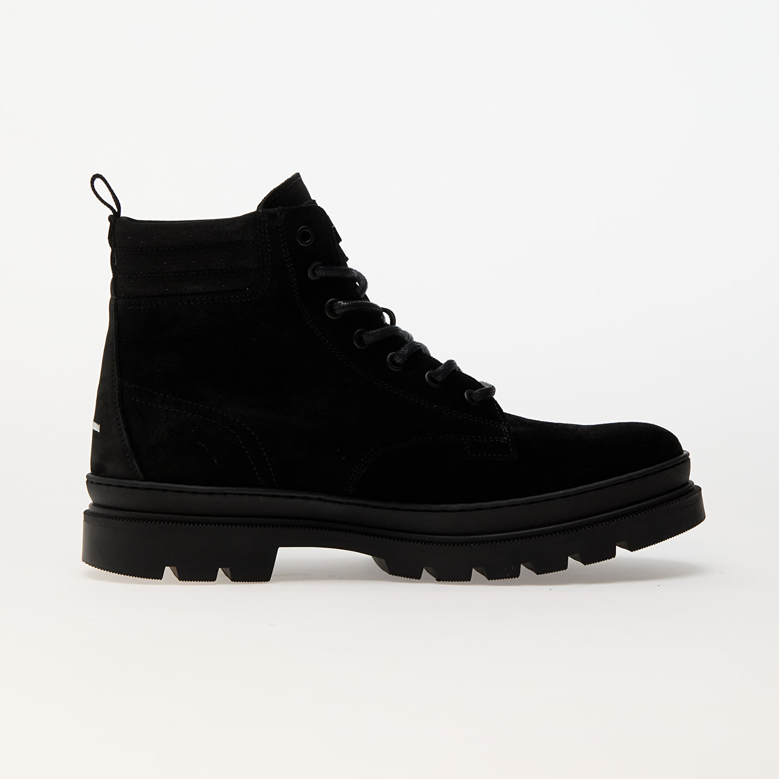 Men's sneakers and shoes Filling Pieces Josh Suede Black