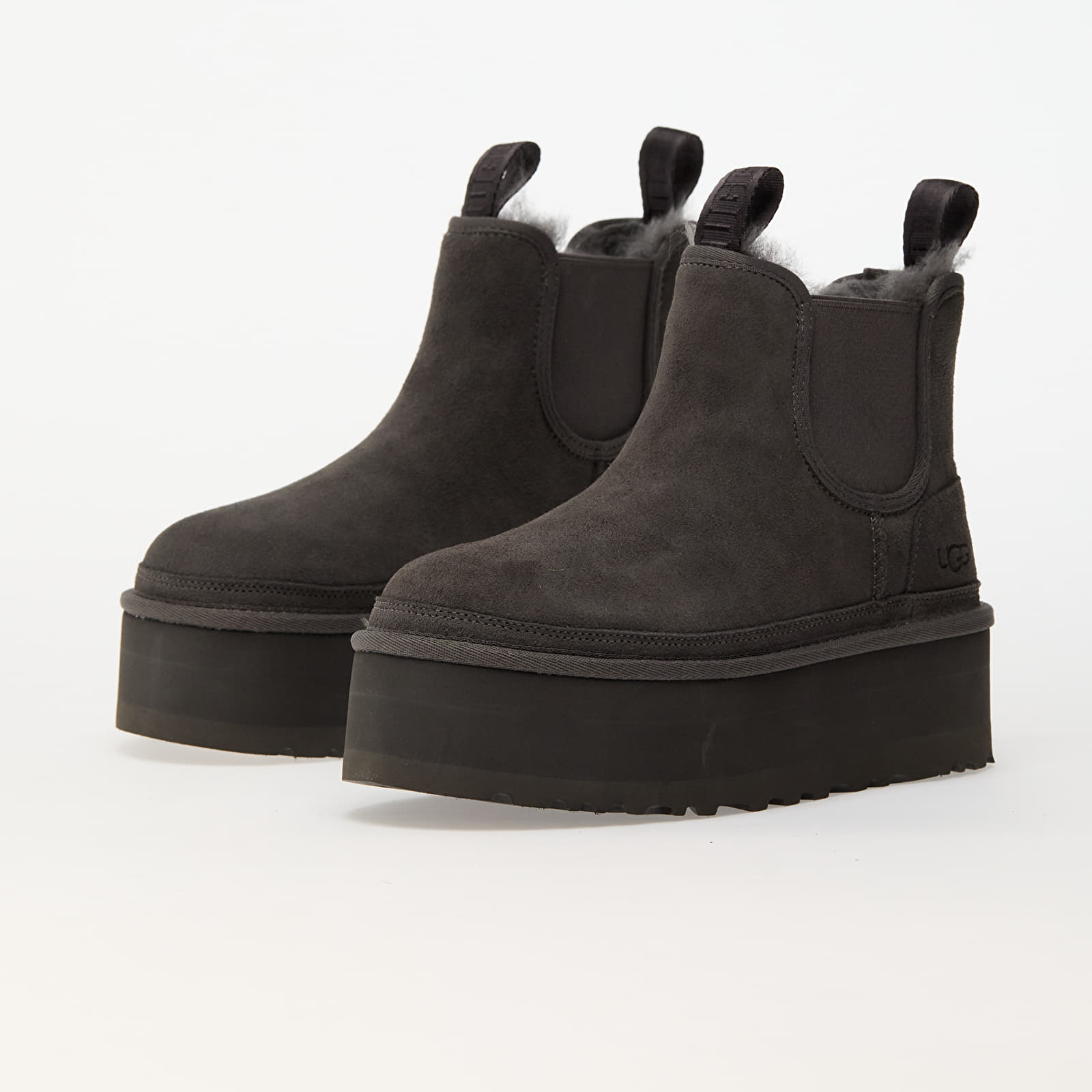 Women's sneakers and shoes UGG W Neumel Platform Chelsea Grey | Queens