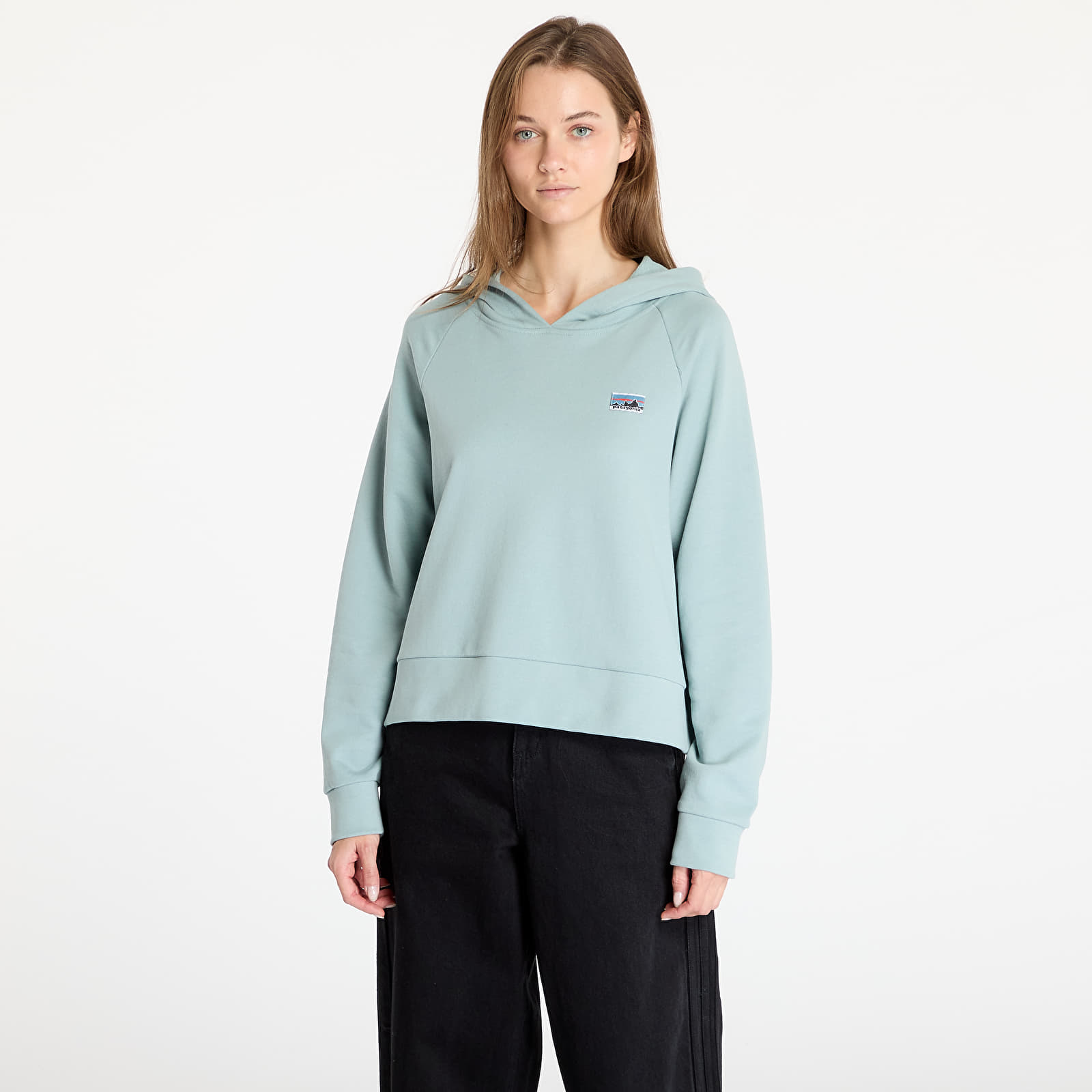 Bluzy Patagonia W's Regenerative Organic Certified Cotton Essential Hoody Thermal Blue
