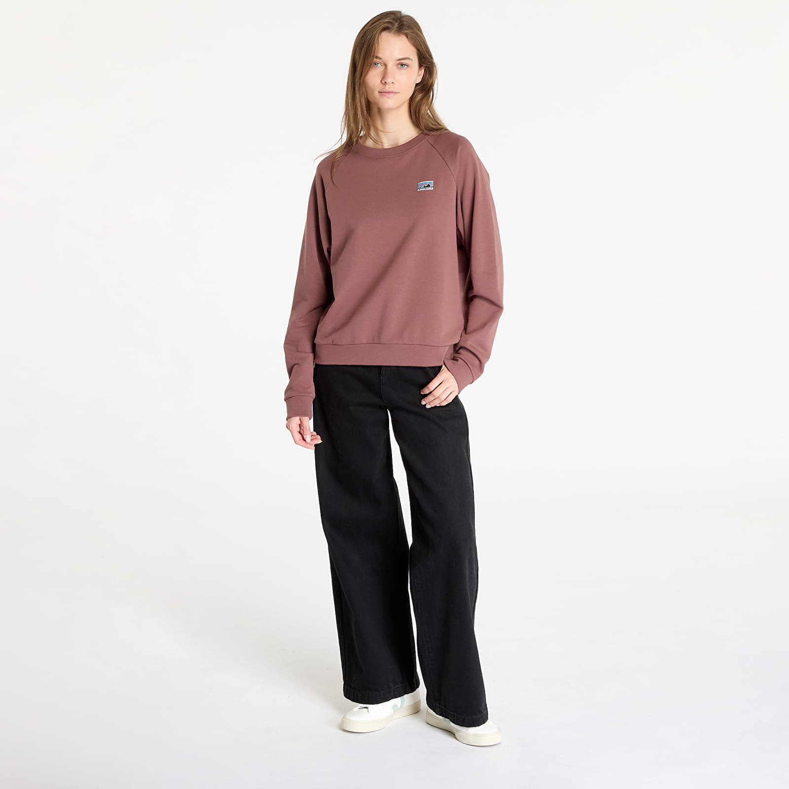 Sweatshirts Patagonia W's Regenerative Organic Certified Cotton Essential Top Dulse Mauve