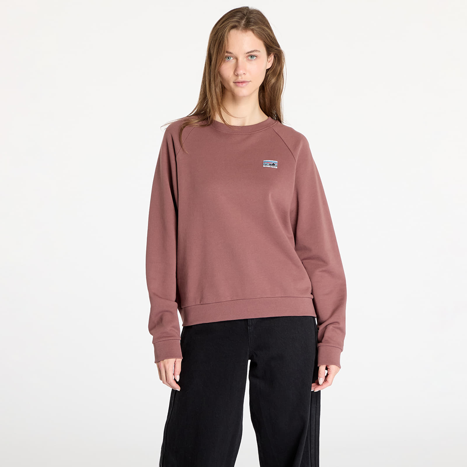 Sweatshirts Patagonia W's Regenerative Organic Certified Cotton Essential Top Dulse Mauve