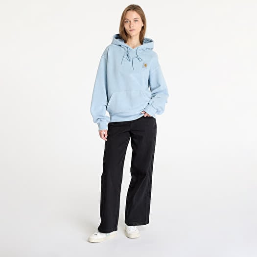 Carhartt WIP Hooded Vista Sweat UNISEX Dusty Ice Garment Dyed | Queens