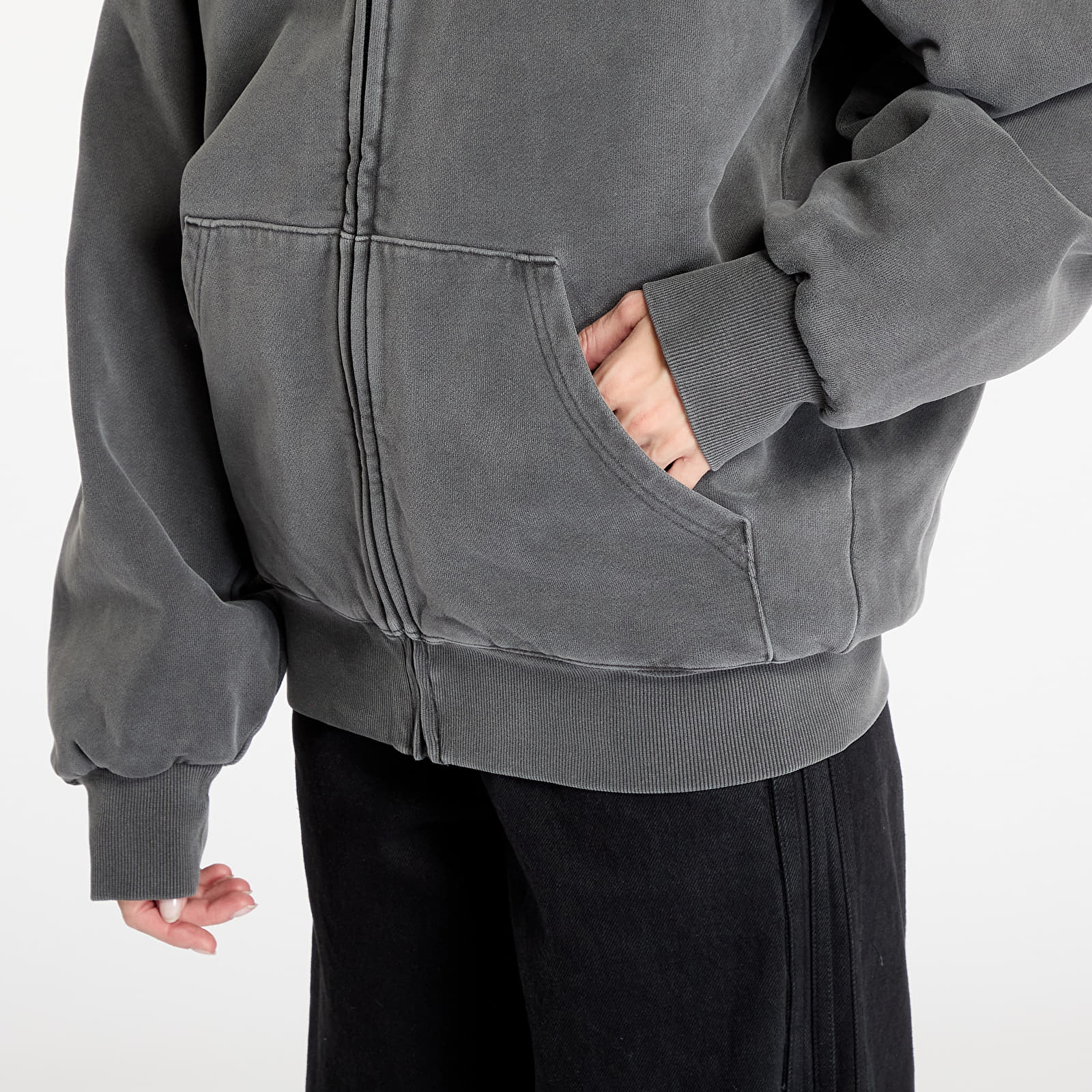 Bluzy Carhartt WIP Hooded Vista Jacket UNISEX Graphite Garment Dyed