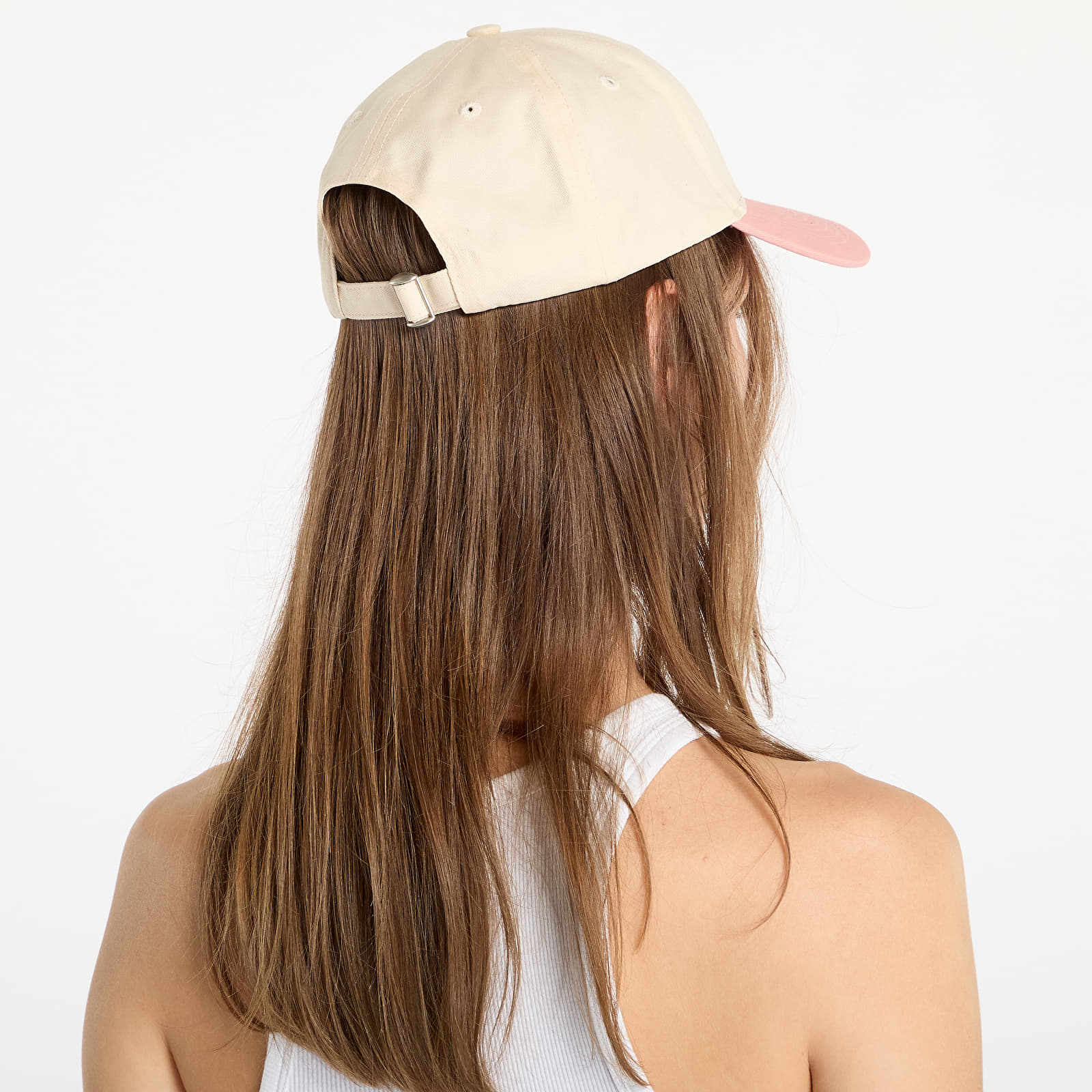 Mützen Queens Essential Two Color Cap Natural/ Pink
