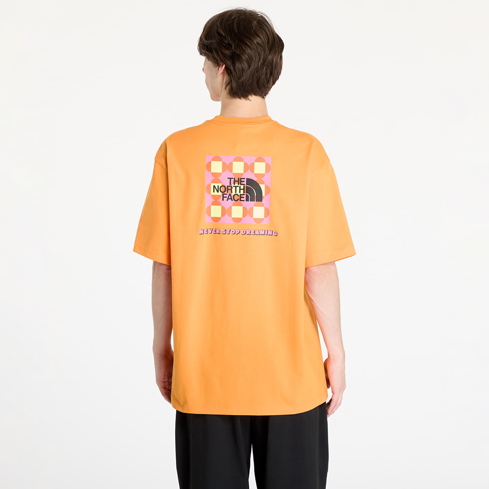 Koszulki męskie The North Face x Yinka Ilori Box Graphic Tee UNISEX Apricot Glaze