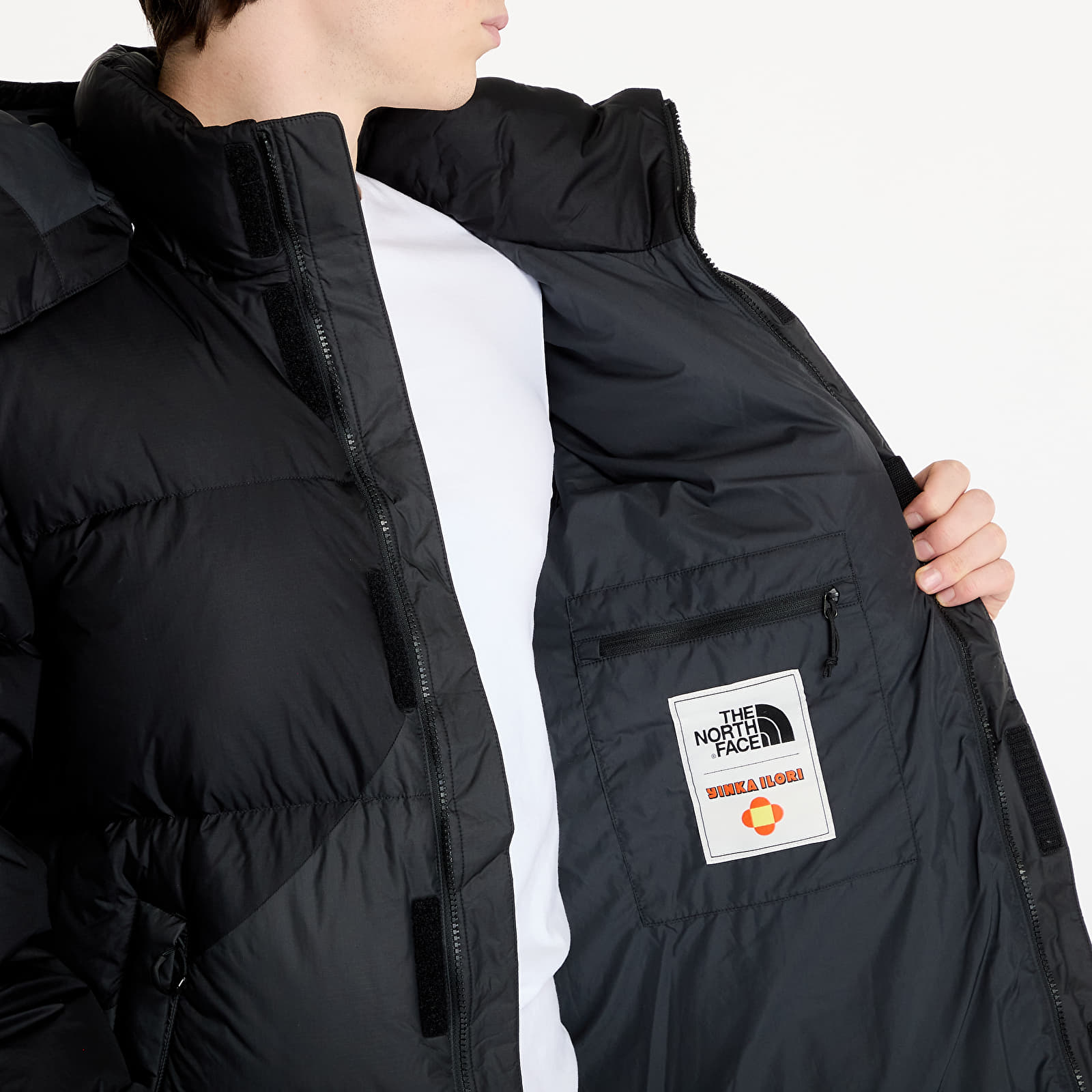 Herrenjacken The North Face x Yinka Ilori Down Jacket TNF Black/ Asphalt Gray