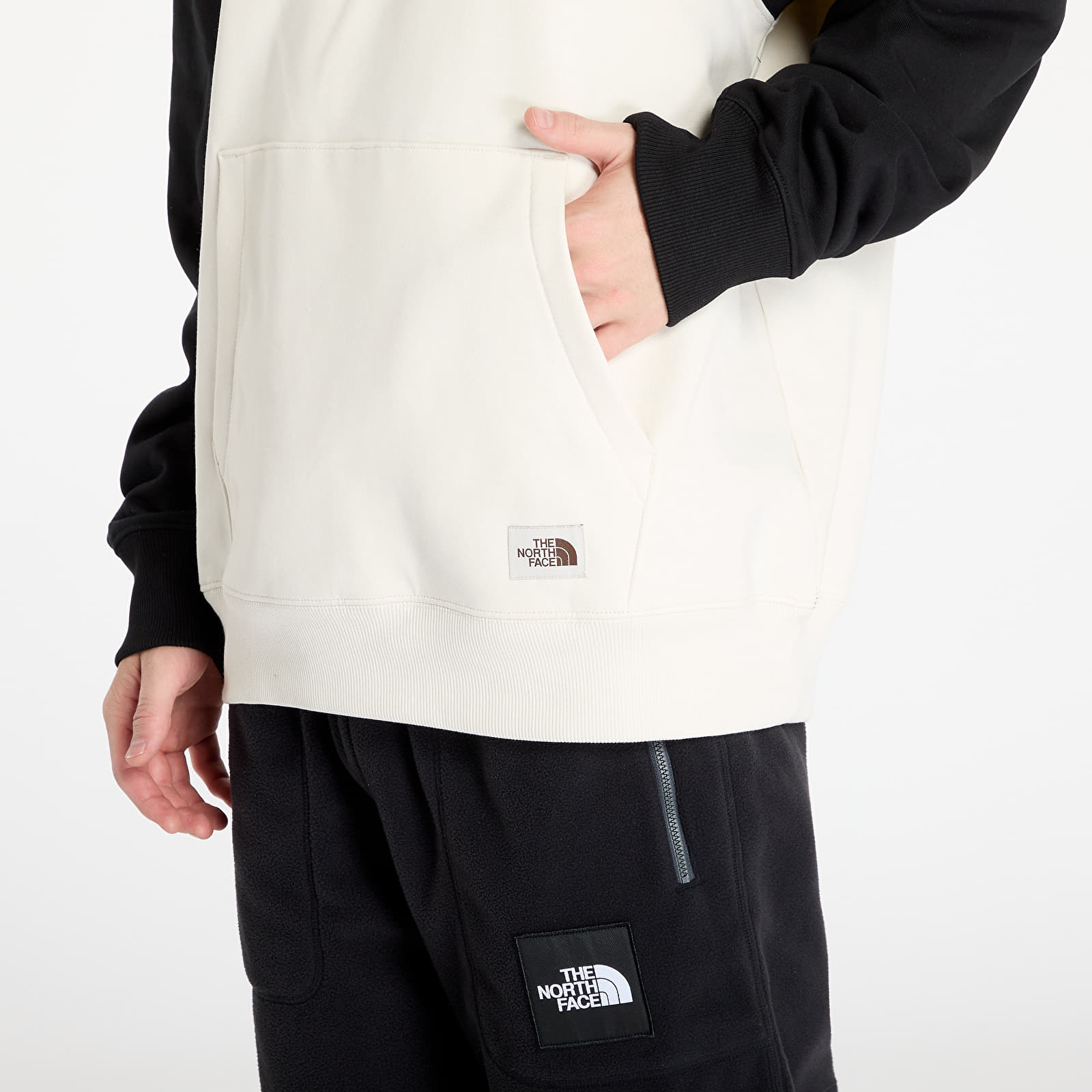 Men's sweatshirts The North Face Heritage Hoodie White Dune