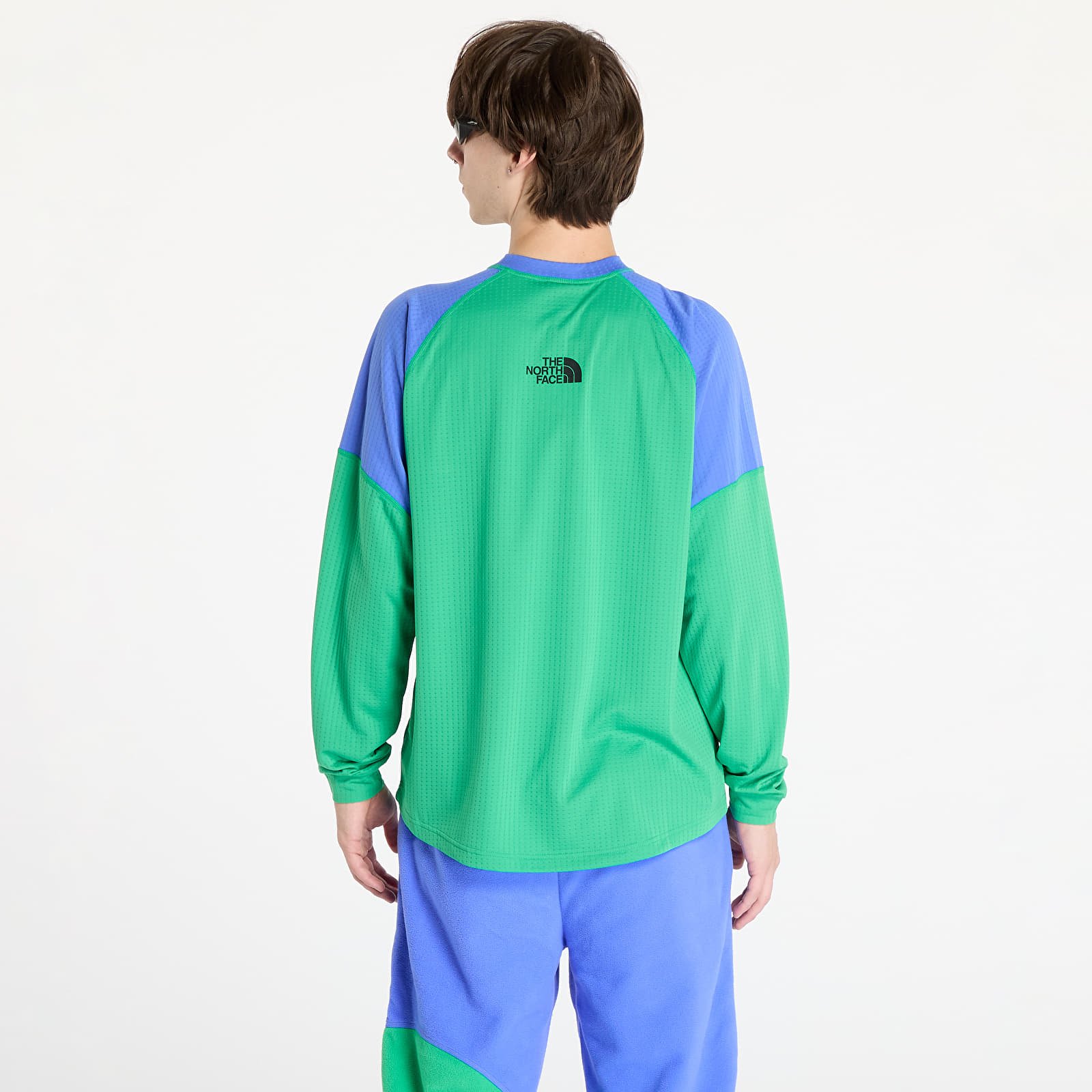 Meeste T-särgid The North Face x Yinka Ilori Long Sleeve Tech Tee Optic Emerald