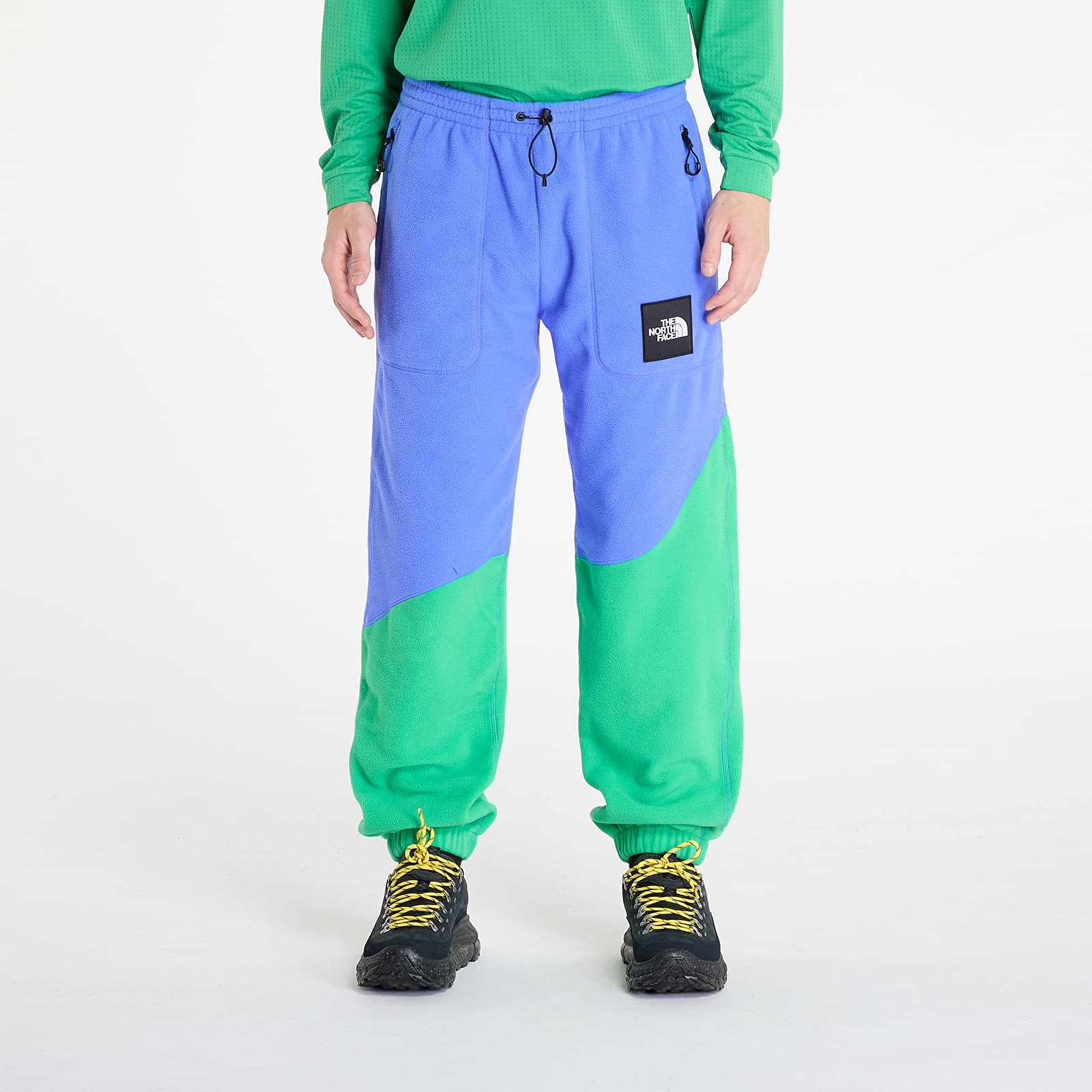Men's sweatpants The North Face x Yinka Ilori Fleece Pant Solar Blue/ Optic Emerald