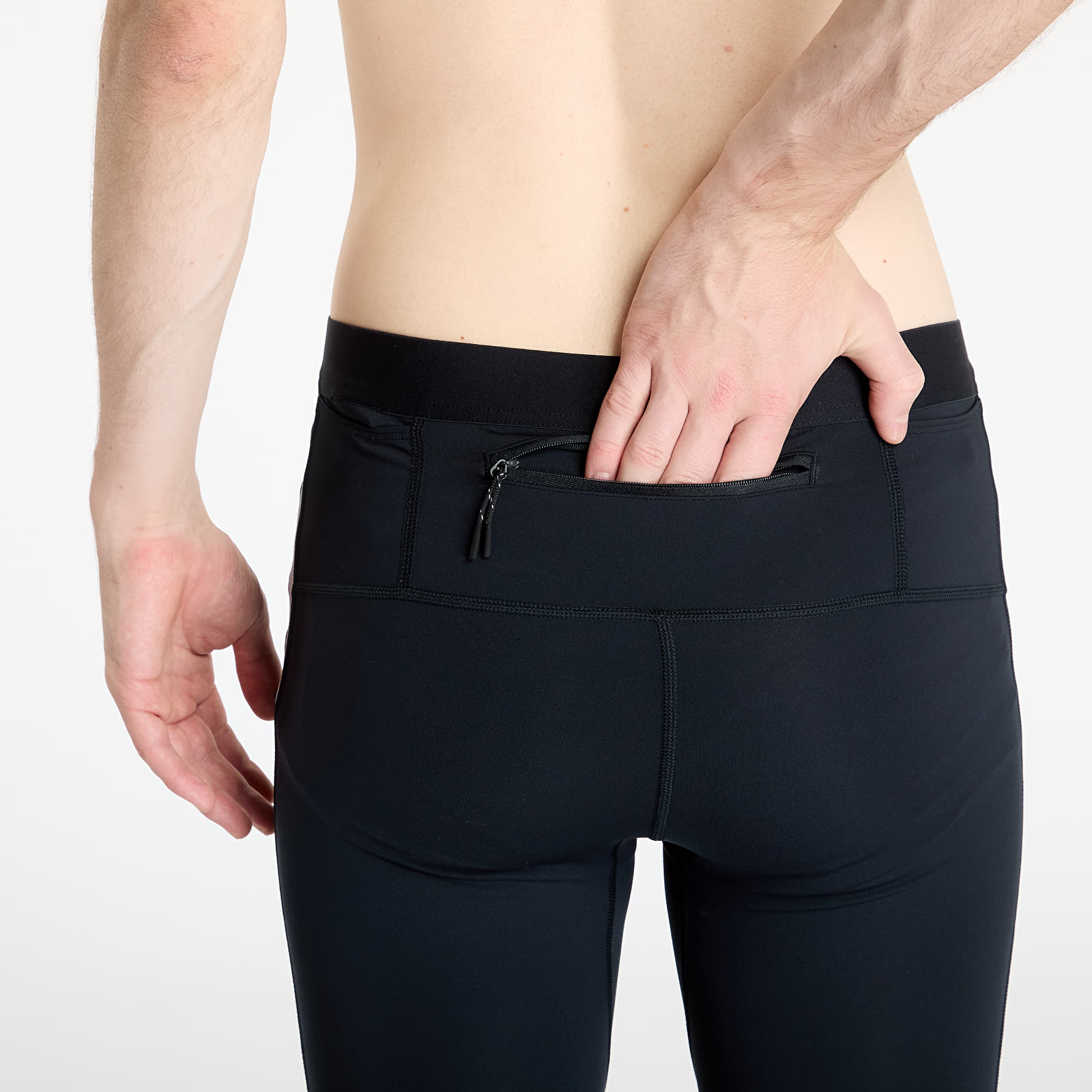 Moške gamaše Under Armour Launch Elite Cw Tights Black