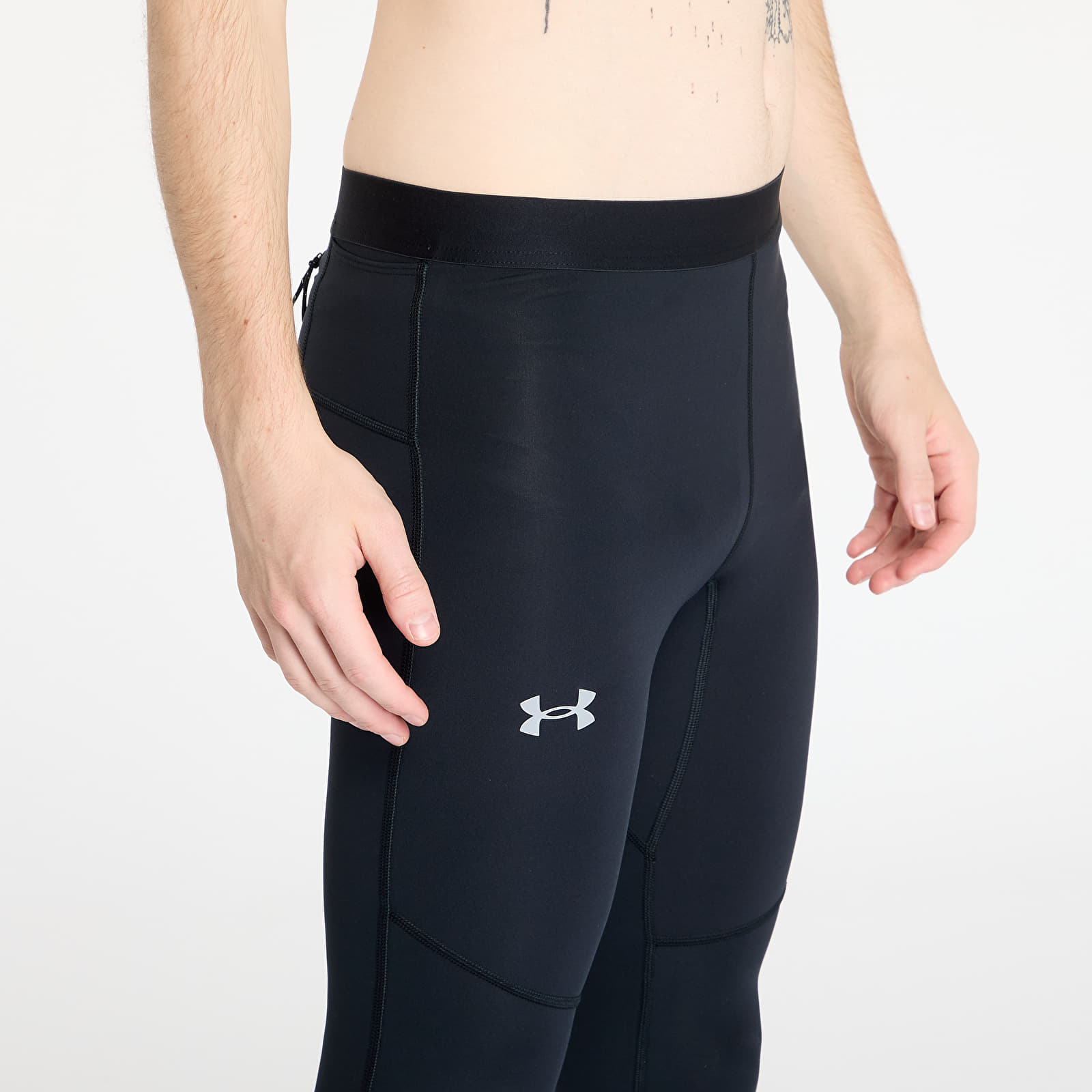 Moške gamaše Under Armour Launch Elite Cw Tights Black