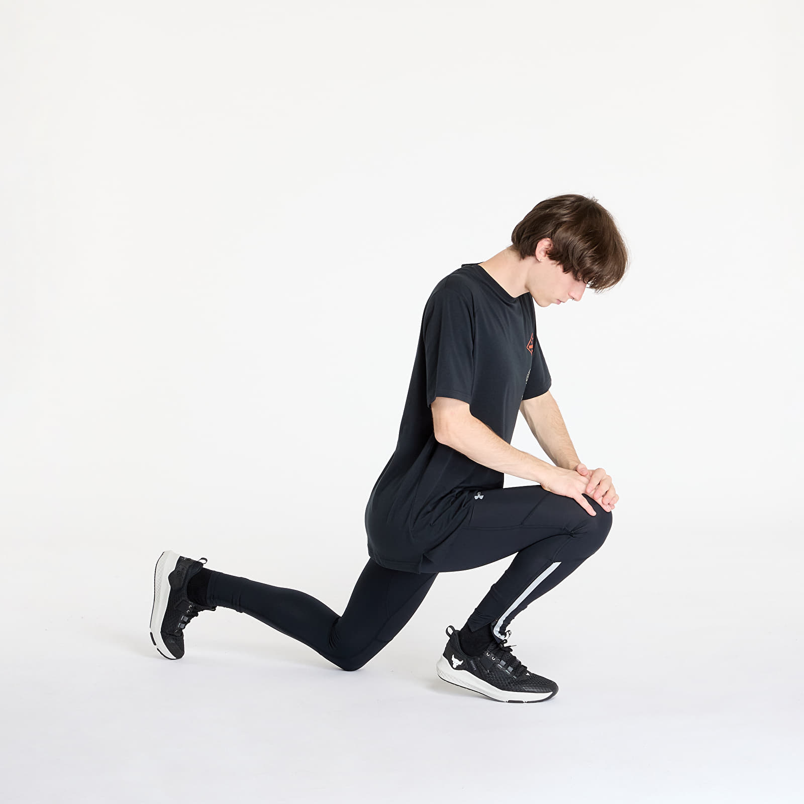 Moške gamaše Under Armour Launch Elite Cw Tights Black