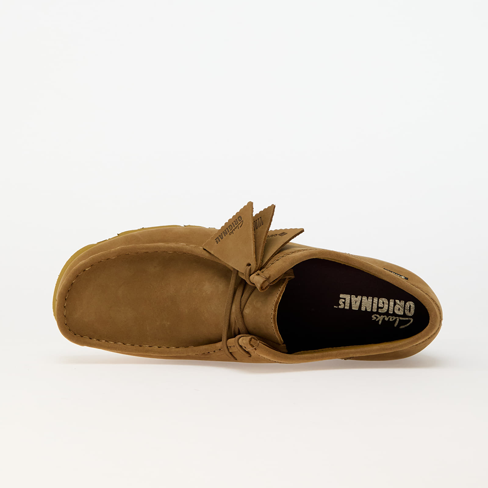Men's sneakers and shoes Clarks Originals Wallabee GTX Oakmoss Nubuck