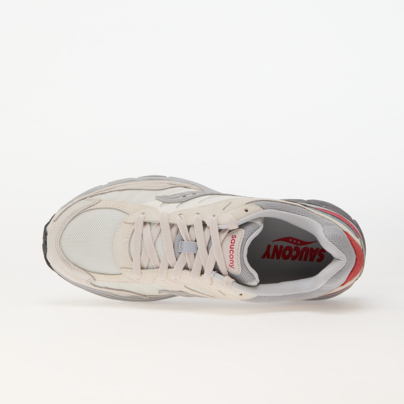 Joggesko og sko for menn Saucony Progrid Omni 9 Ivory/ Grey