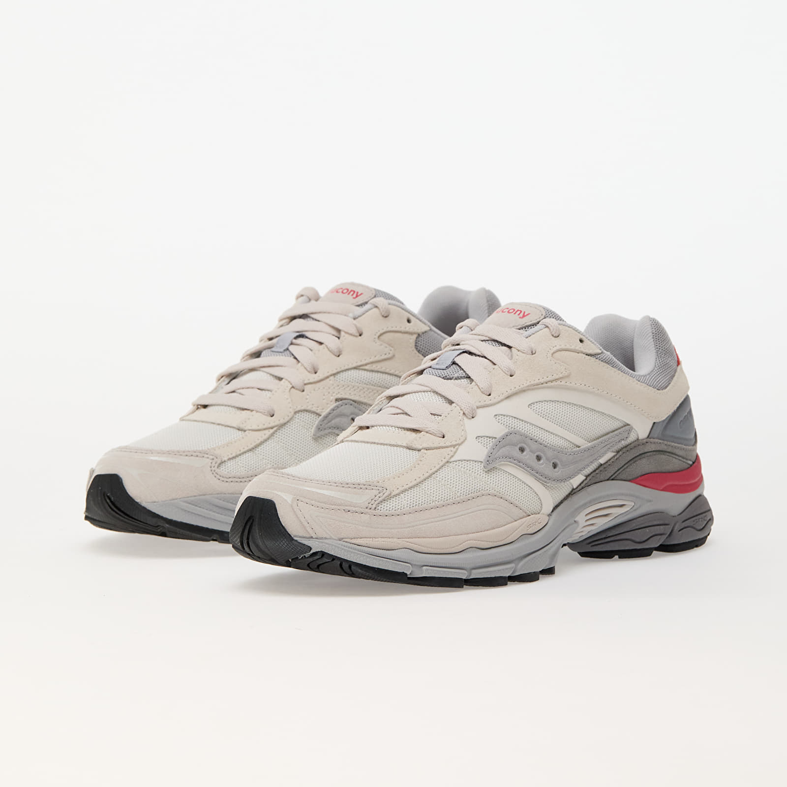 Joggesko og sko for menn Saucony Progrid Omni 9 Ivory/ Grey