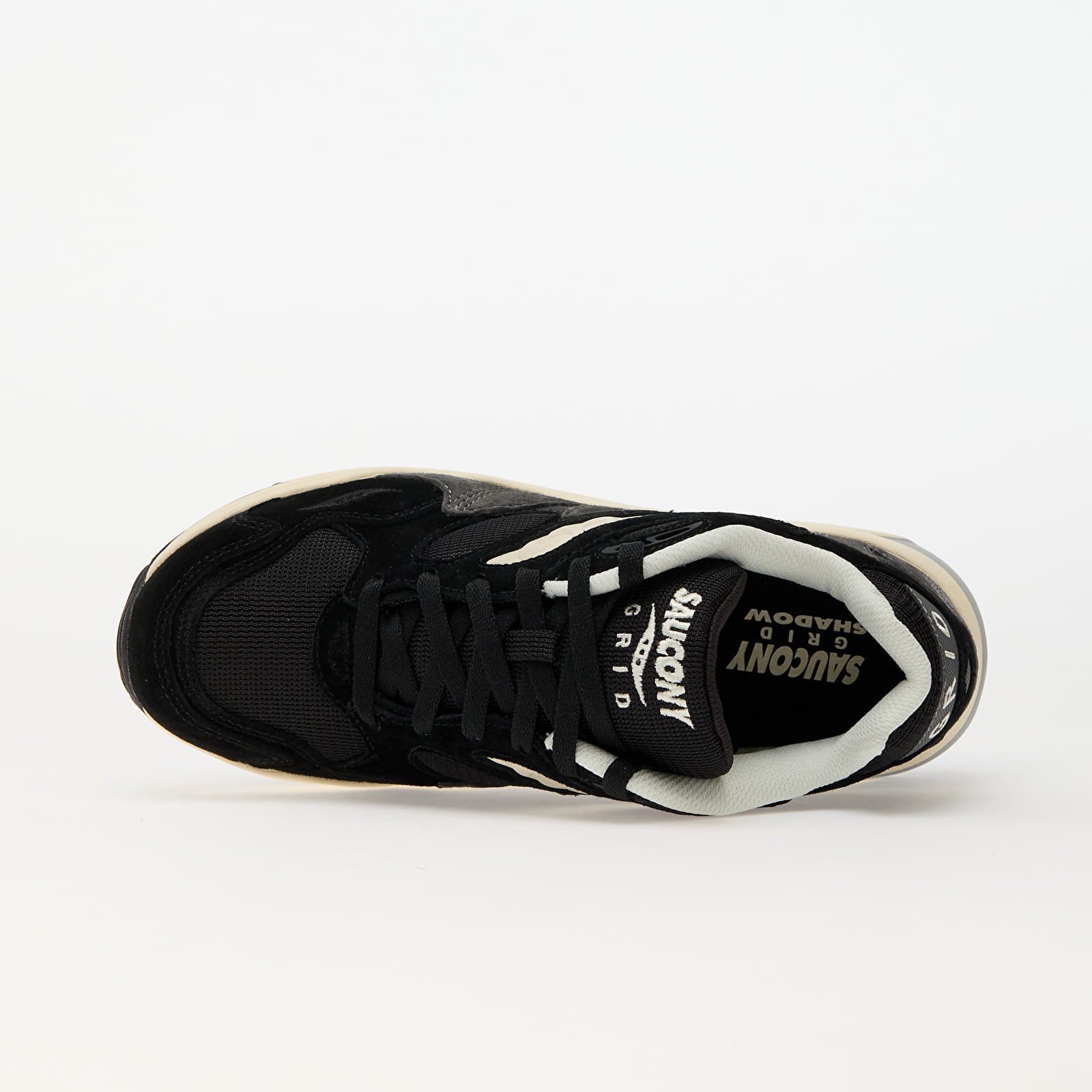Men's sneakers and shoes Saucony Grid Shadow 2 Black/ Cream