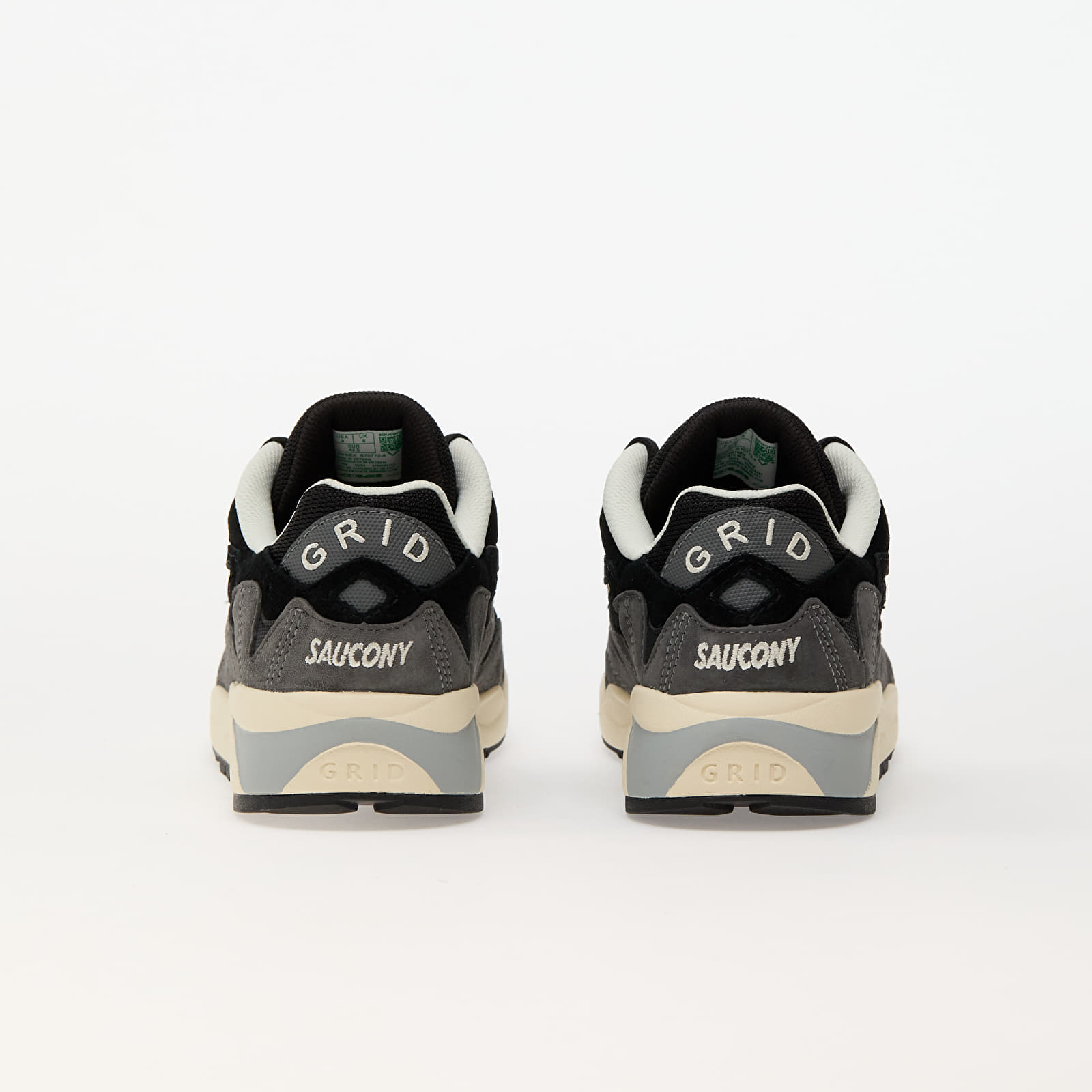 Men's sneakers and shoes Saucony Grid Shadow 2 Black/ Cream